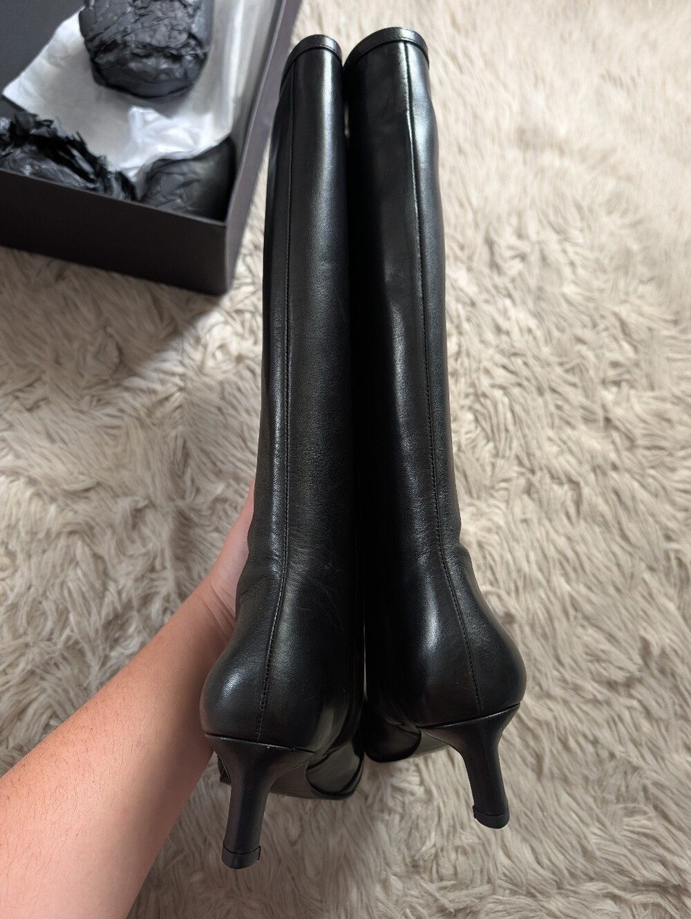 EUC Alohas Nicky Leather Boots in Black - Picture 12 of 16